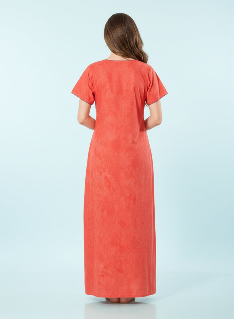 Printed Cotton Nighty