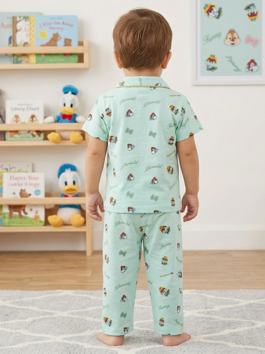 Boys Night Suit | Cotton T-Shirt & Pajama Set