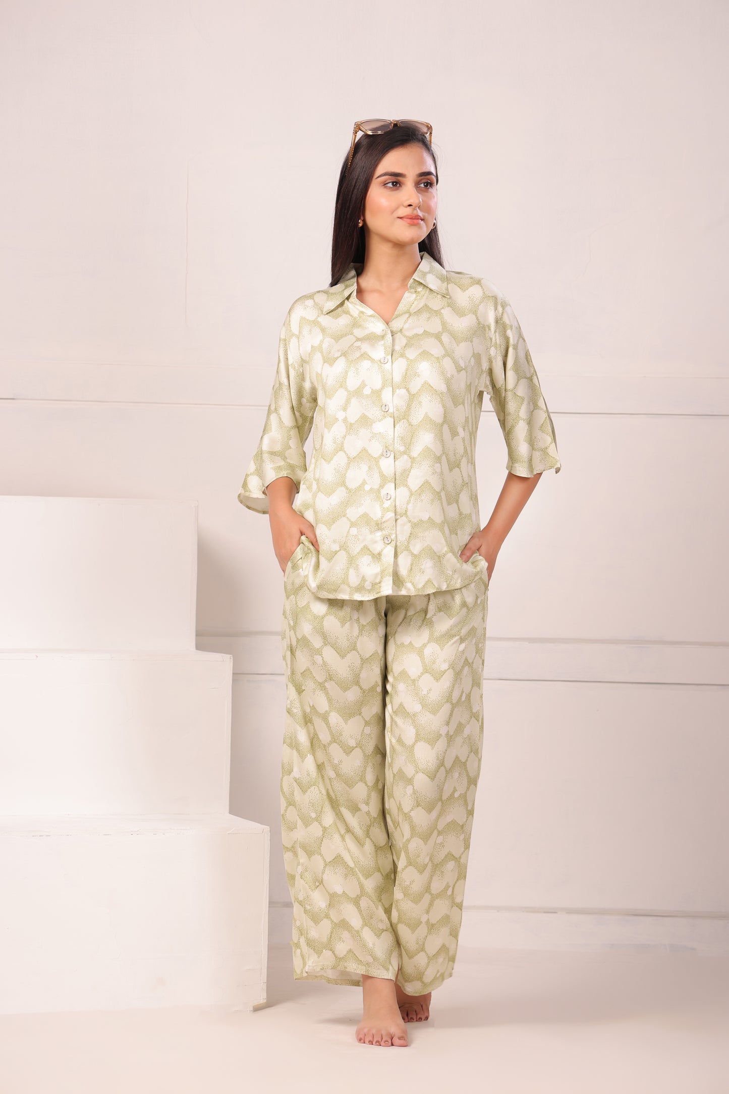 Co-ord sets Light Green colour