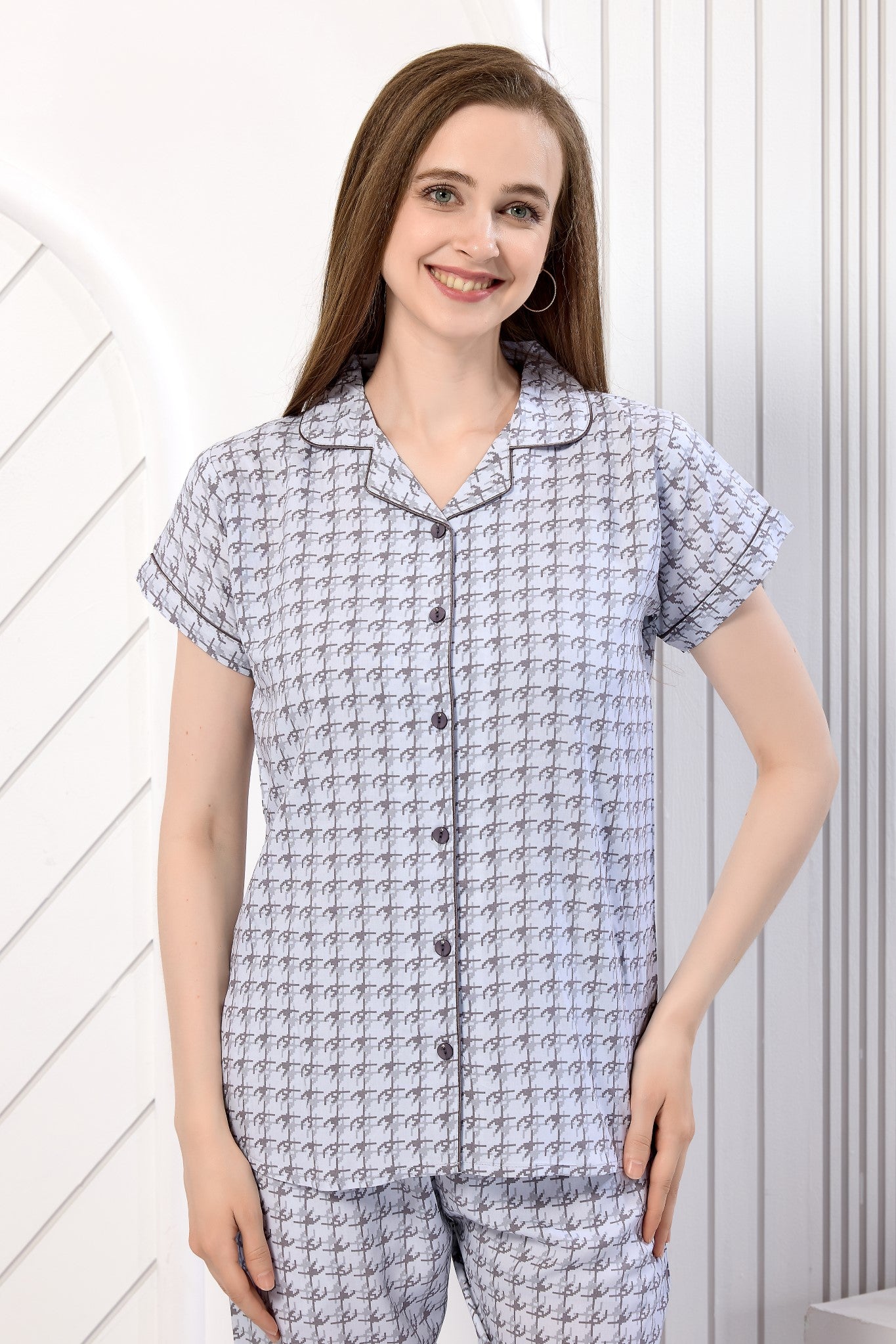 Printed Night Suit