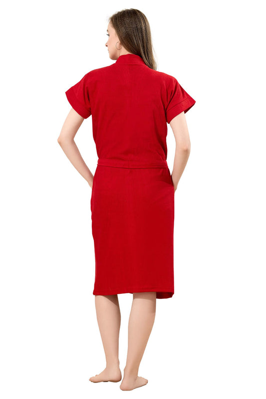 Womens Plain Bathrobe