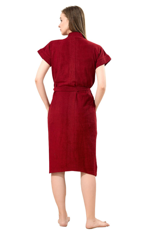 Womens Plain Bathrobe