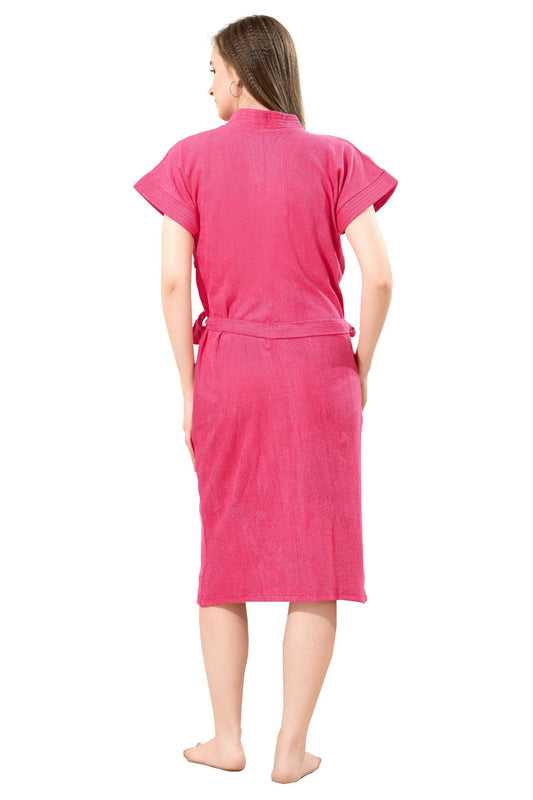 Womens Plain Bathrobe