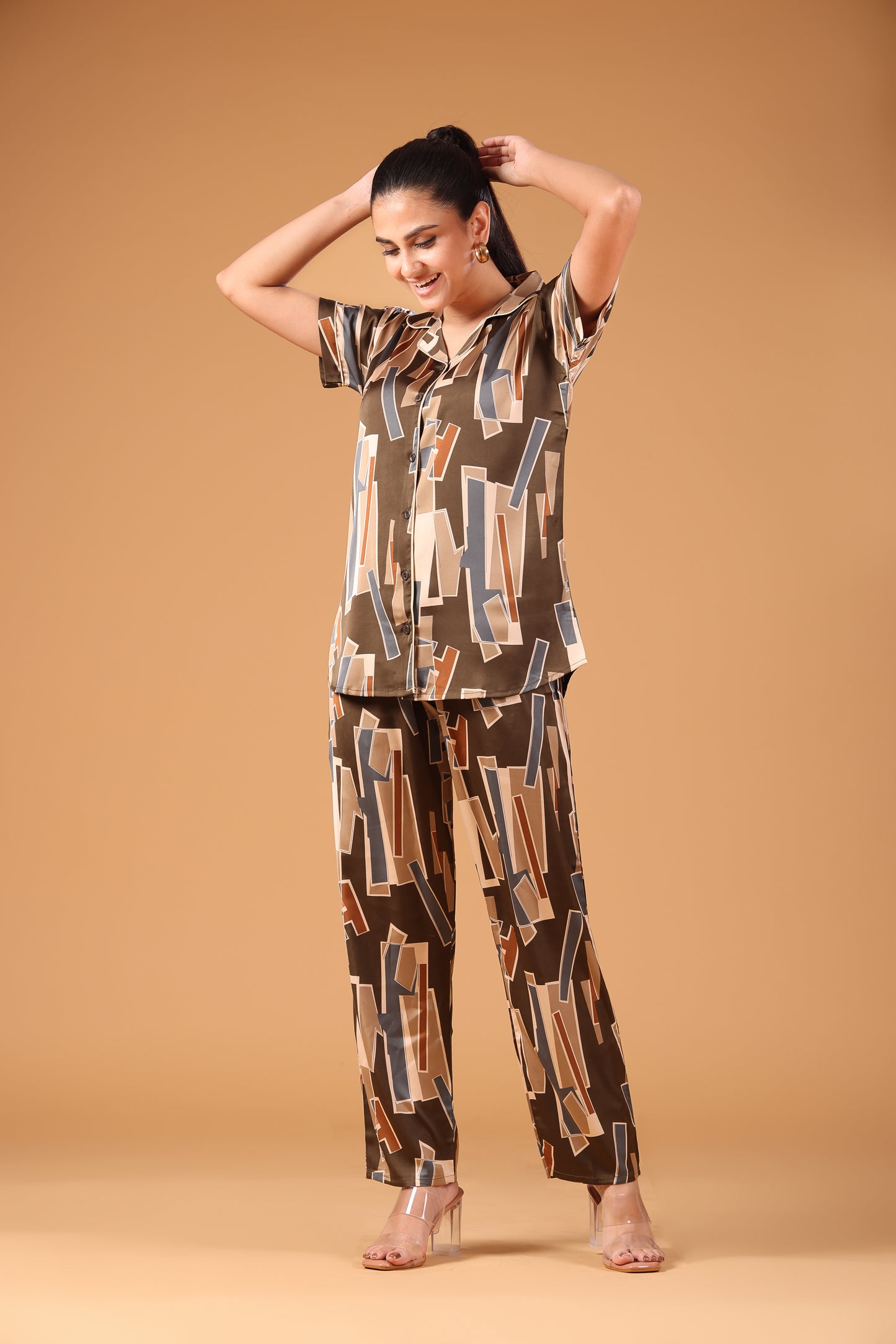 Women's Satin Night Suit