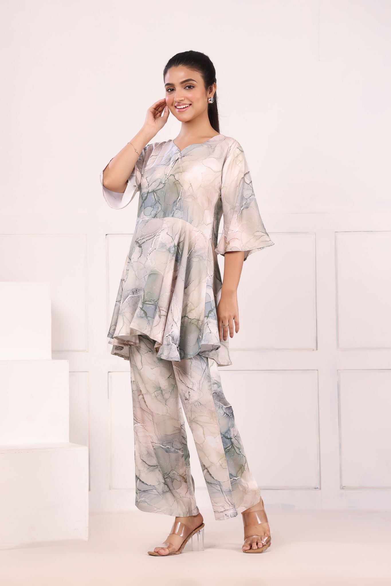 Marble Print Co-ord Sets