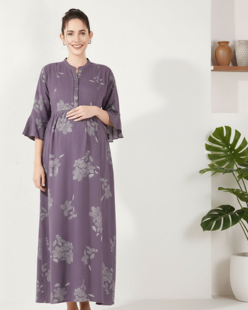 Maternity Rayon Nighty