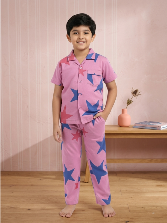 Boys Nightwear Set | T-Shirt & Pajama