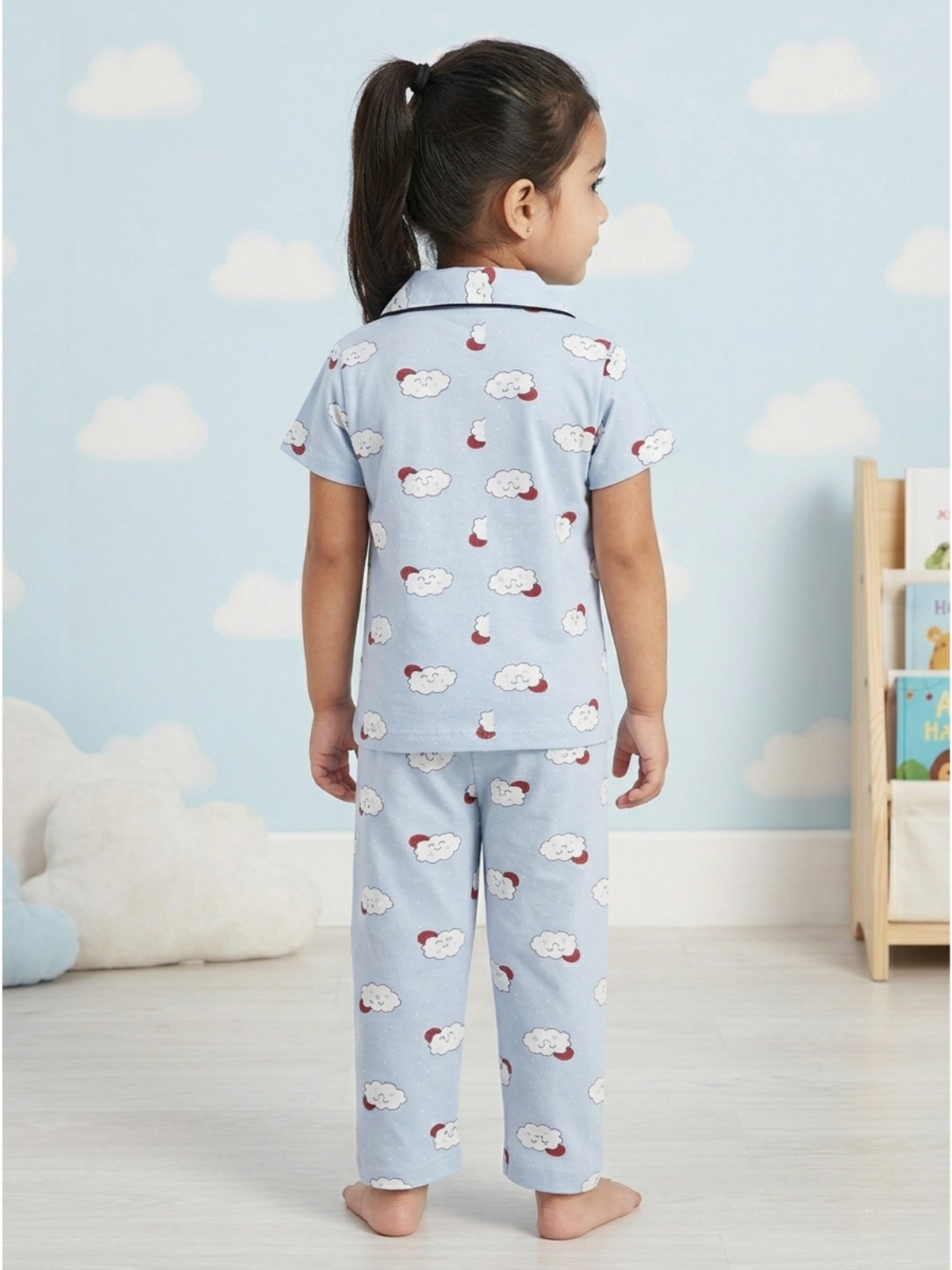 Girls Night Suit | Comfortable Daily Wear Top & Pajama Set
