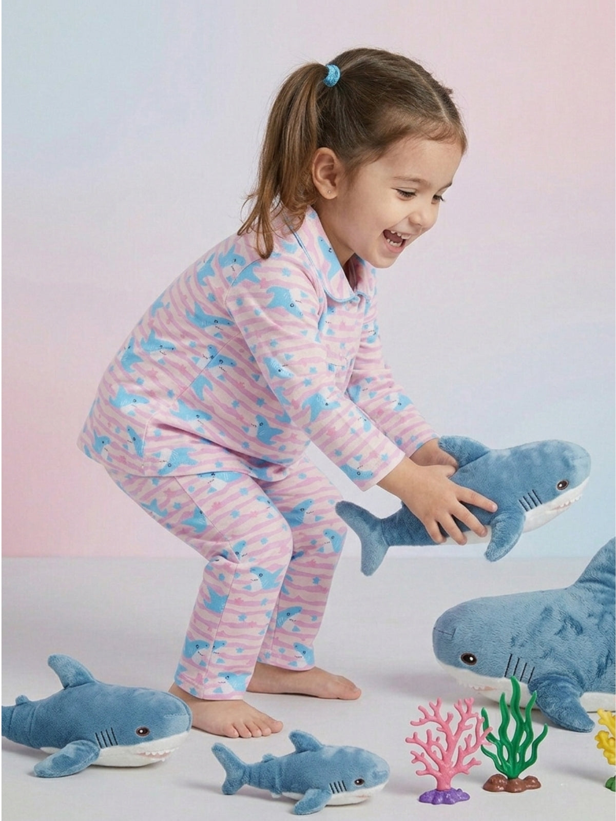 Girls Cotton Night Suit Set | Full Sleeve Top & Pajama