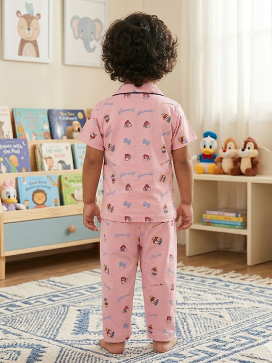 Boys Night Suit | Cotton T-Shirt & Pajama Set