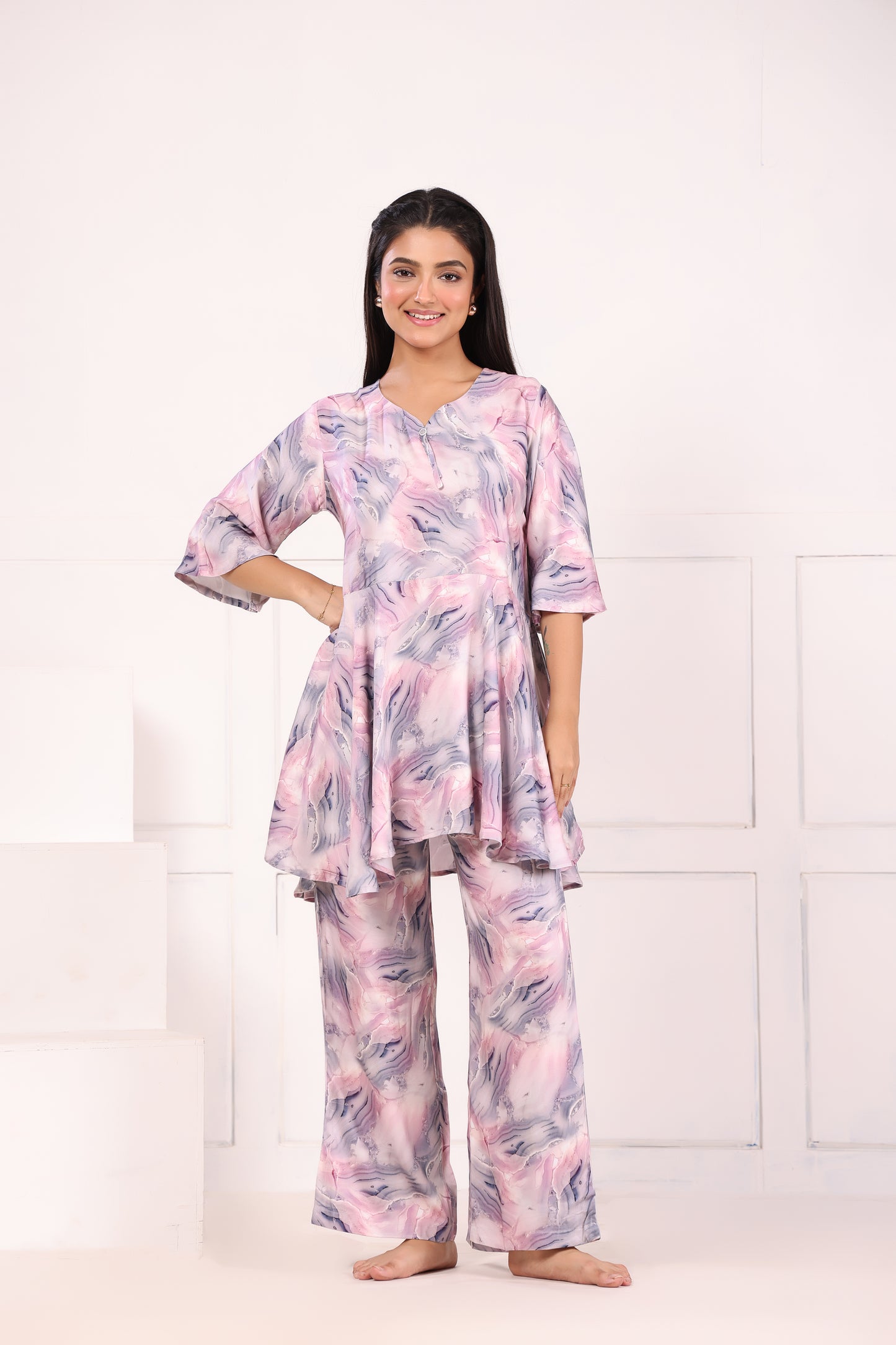 Marble Print Co-ord Sets