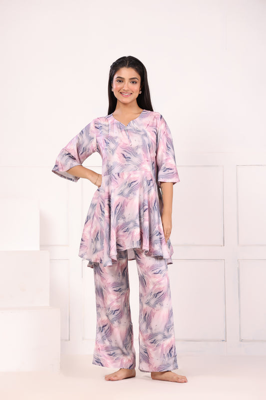 Marble Print Co-ord Sets