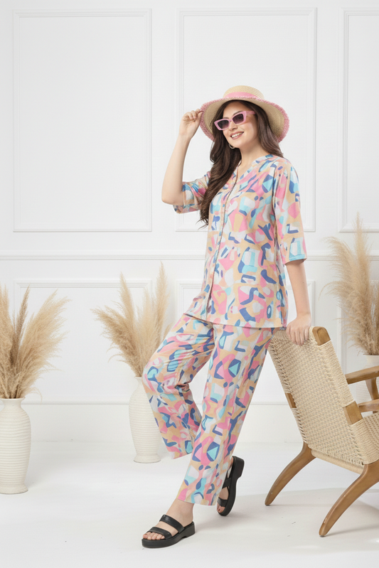 Half sleeves Co-ord Sets