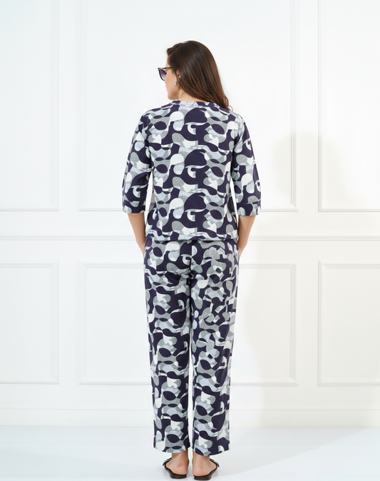 Printed Rayon Co-ord Sets