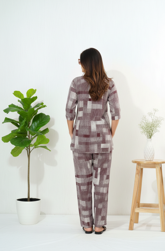 Printed Rayon Co-ord Sets