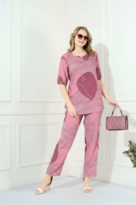 Printed Rayon Co-ord Sets