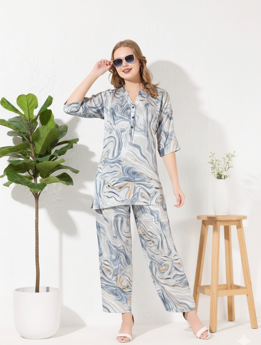 Modal Satin Co-ord Sets