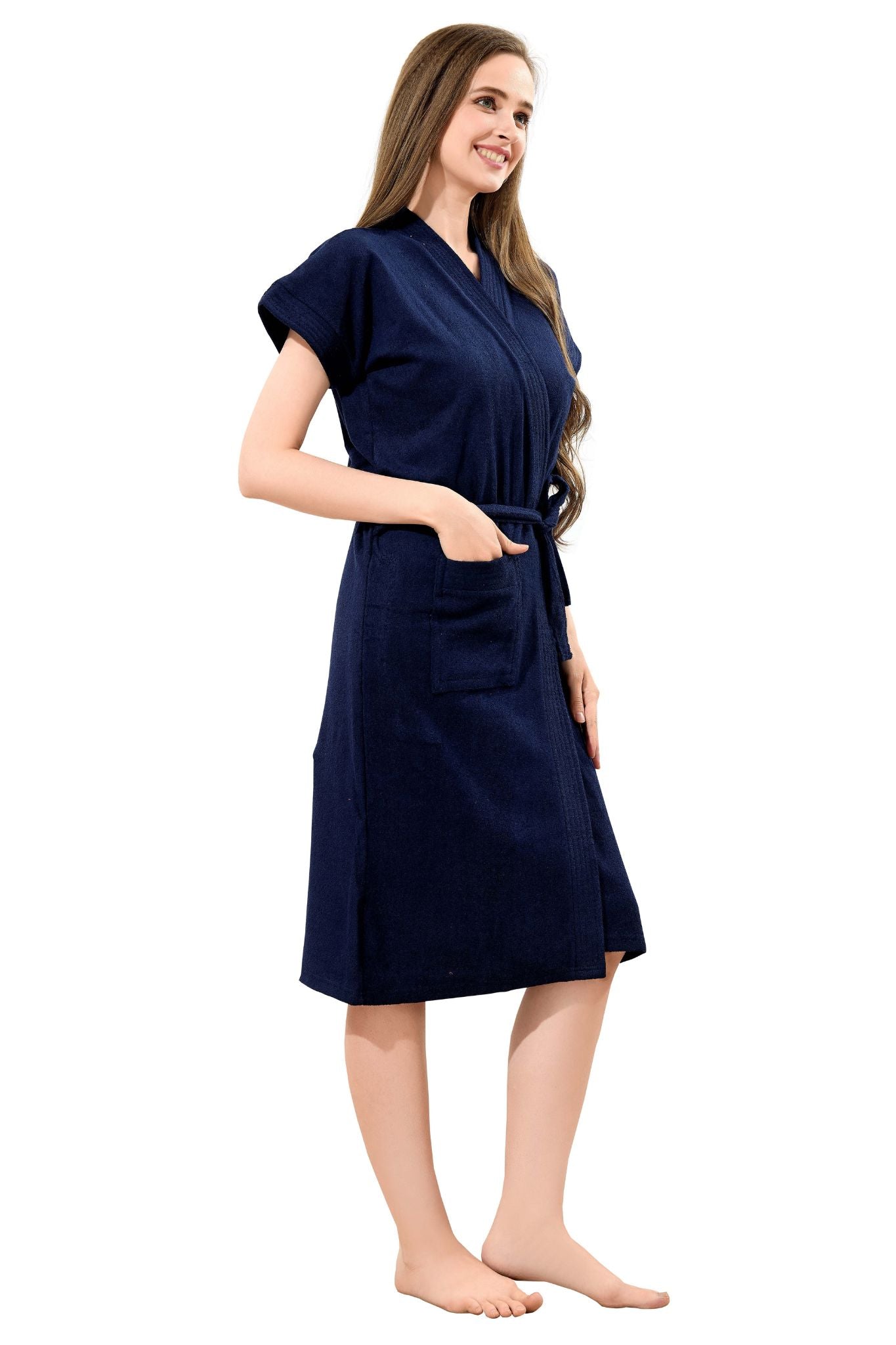 Womens Plain Bathrobe