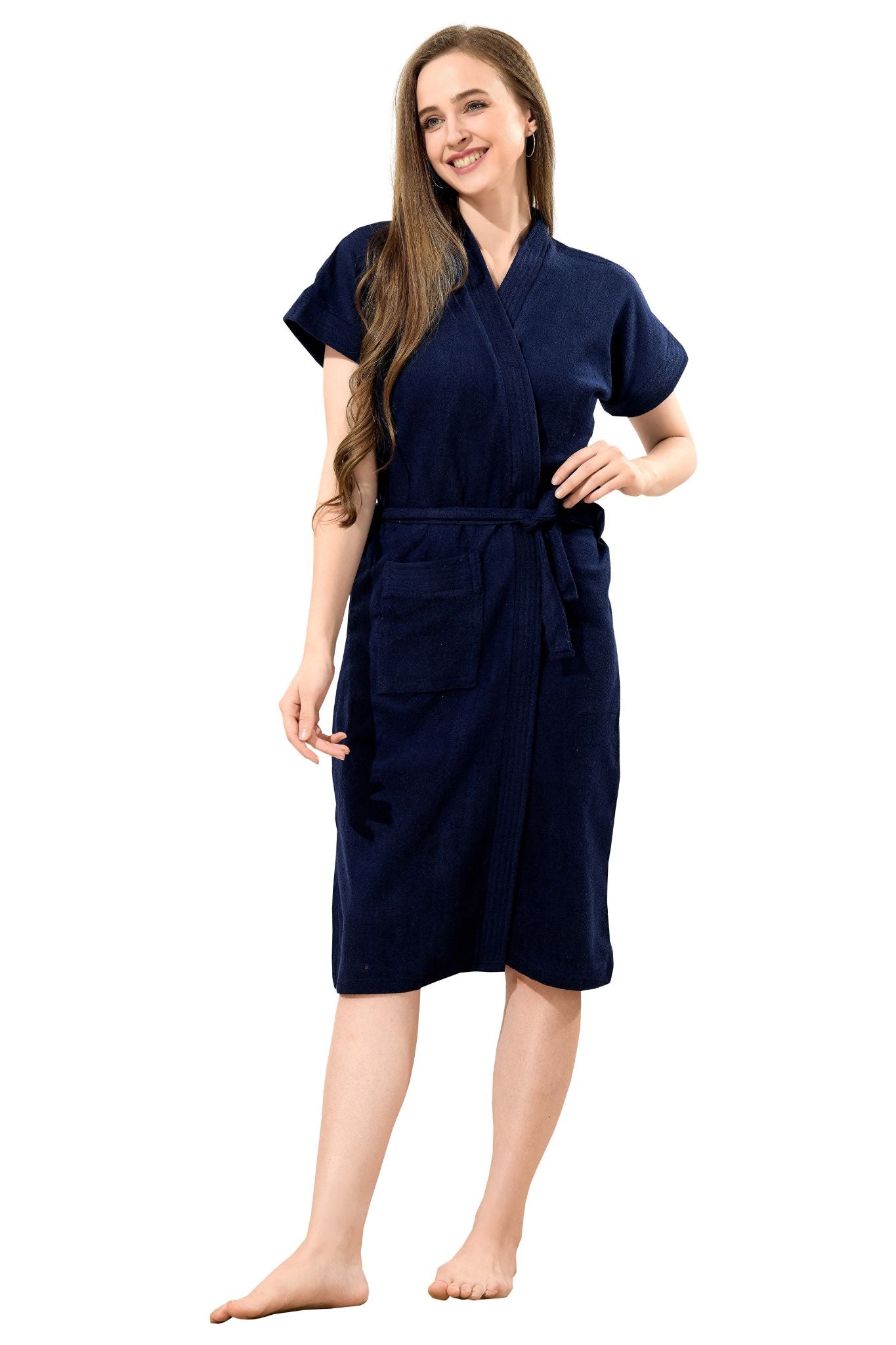 Womens Plain Bathrobe