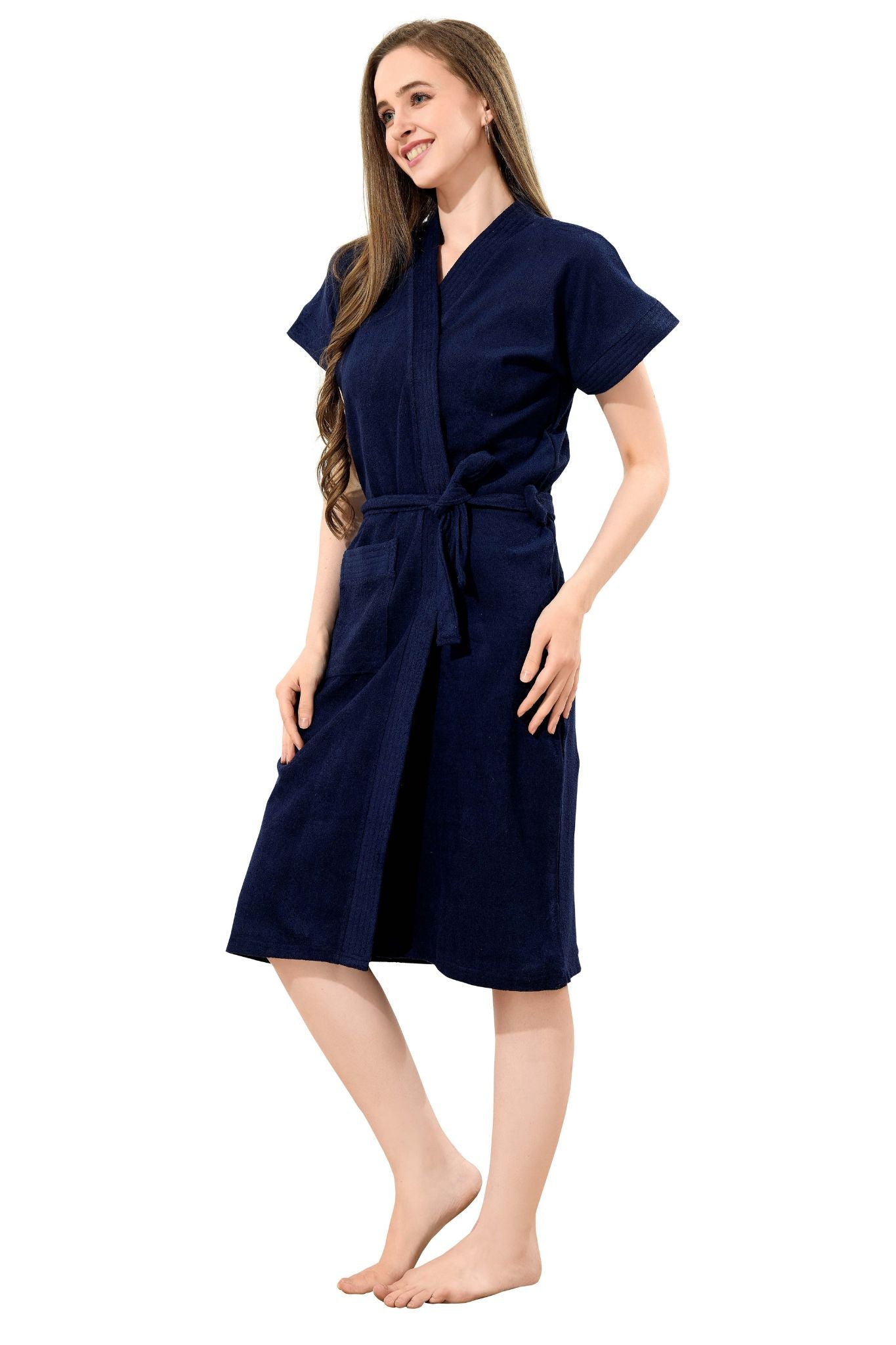 Womens Plain Bathrobe