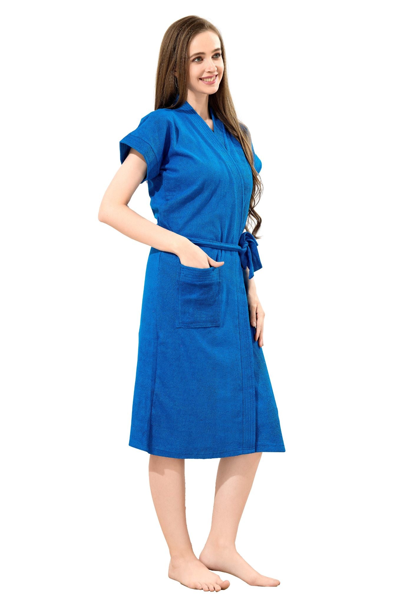 Womens Plain Bathrobe