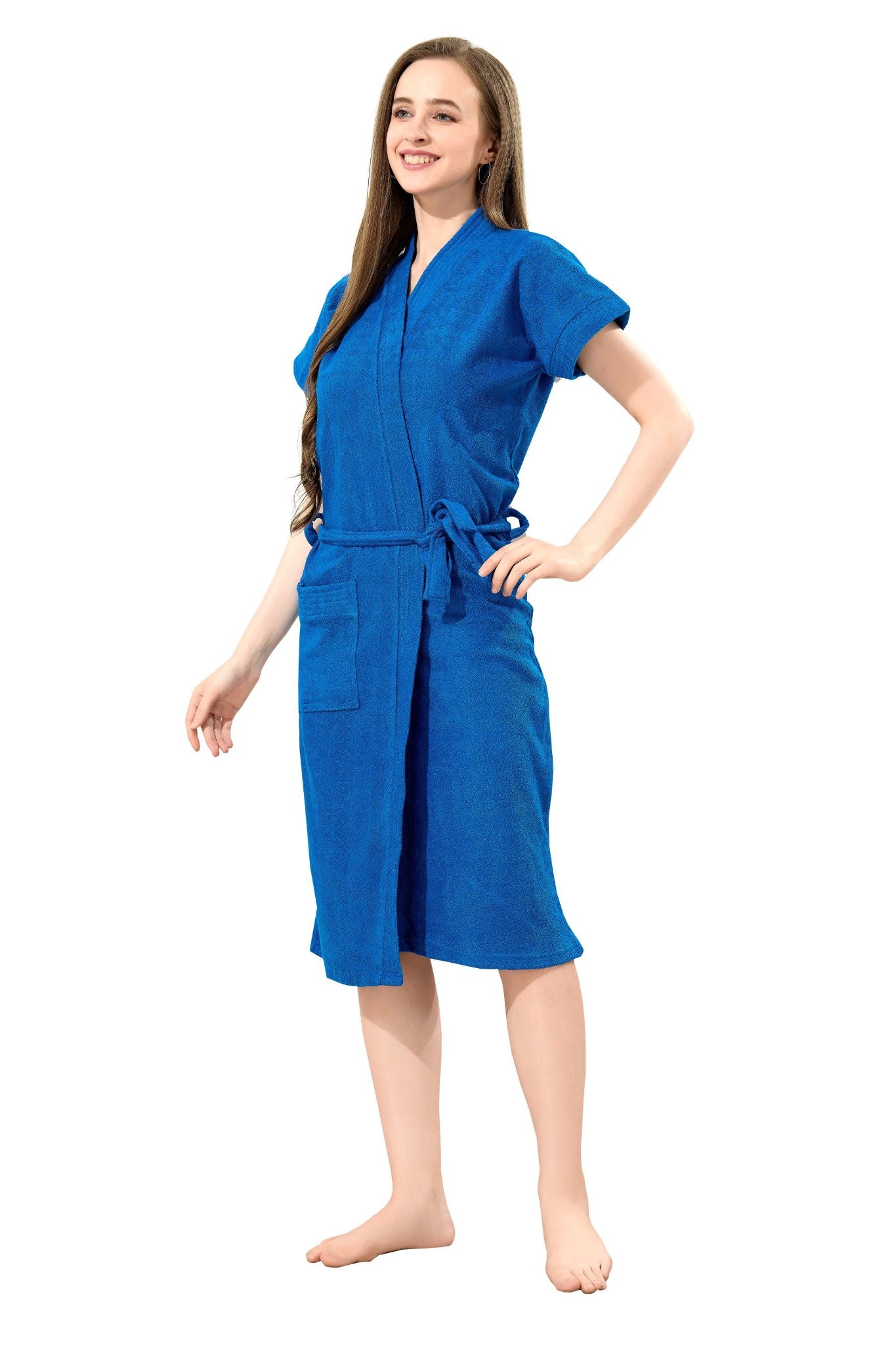 Womens Plain Bathrobe