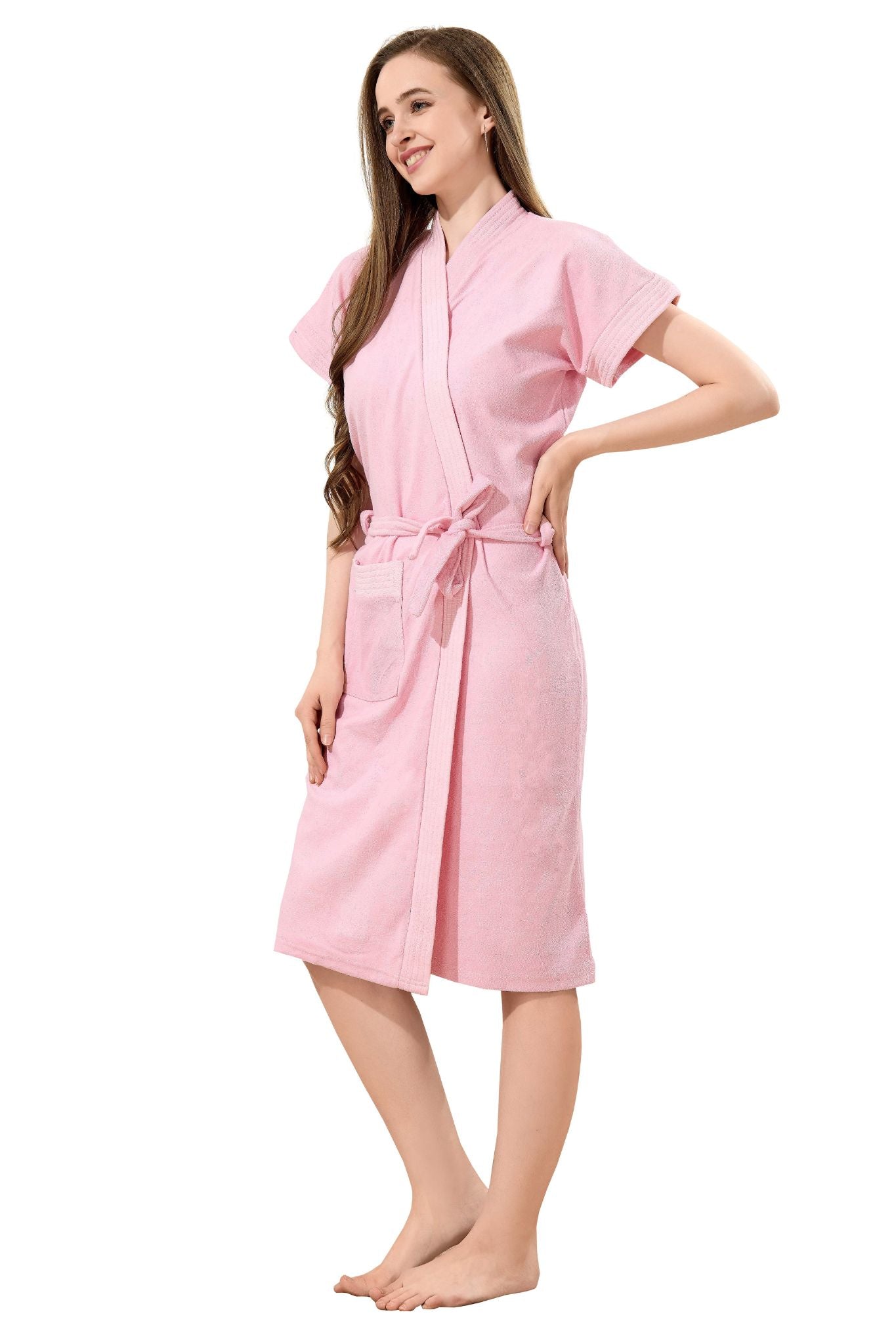 Womens Plain Bathrobe