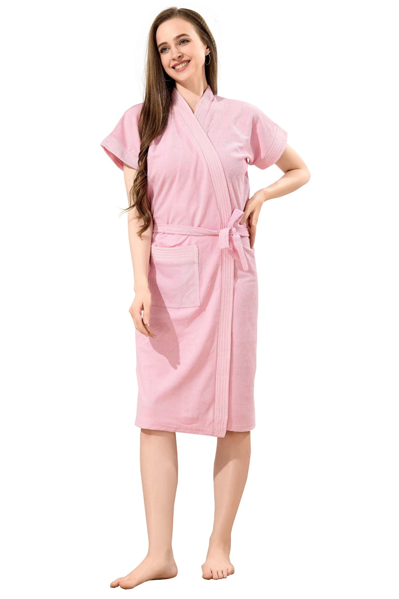 Womens Plain Bathrobe