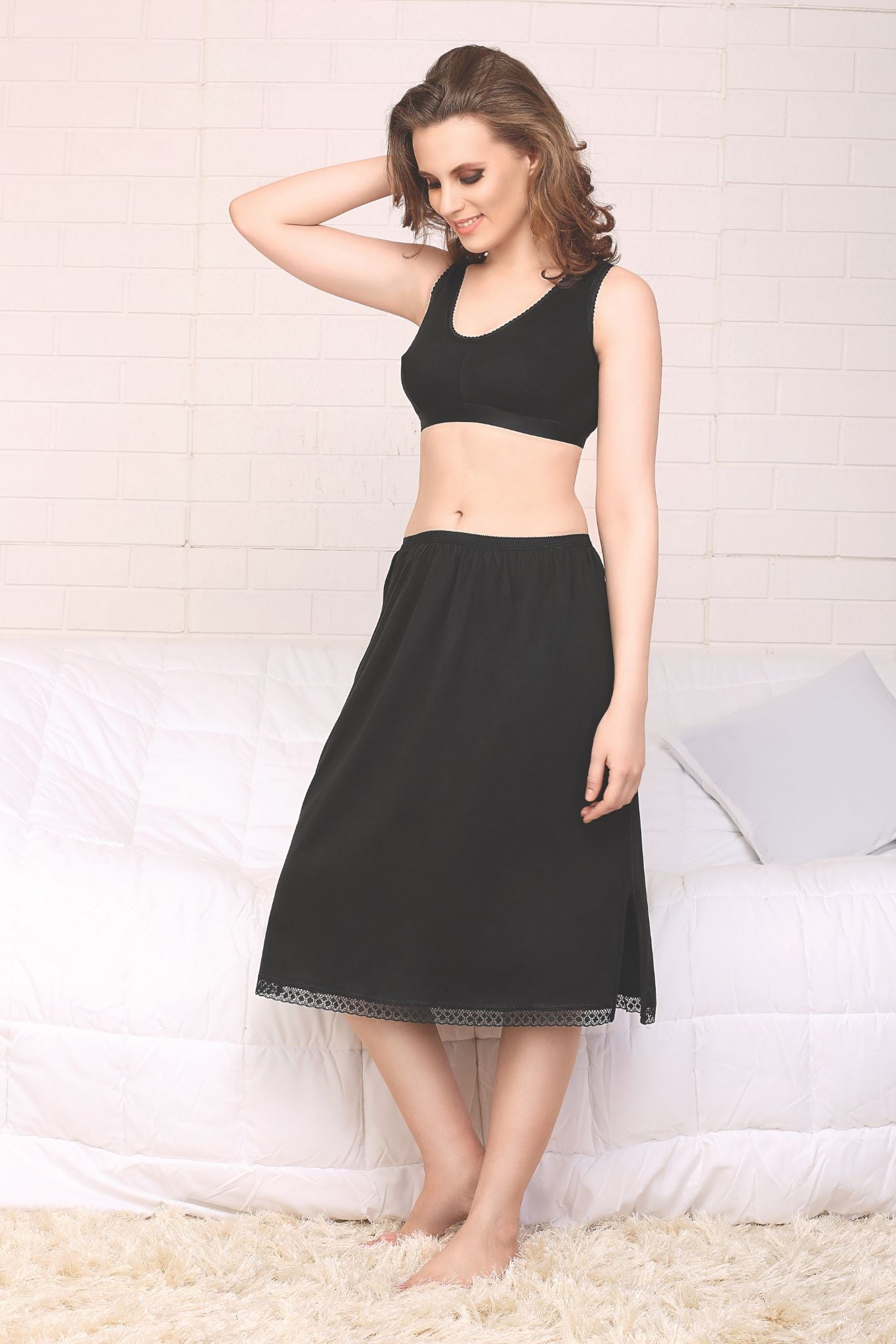 Half Skirt Slip