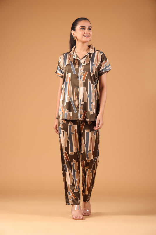 Women's Satin Night Suit