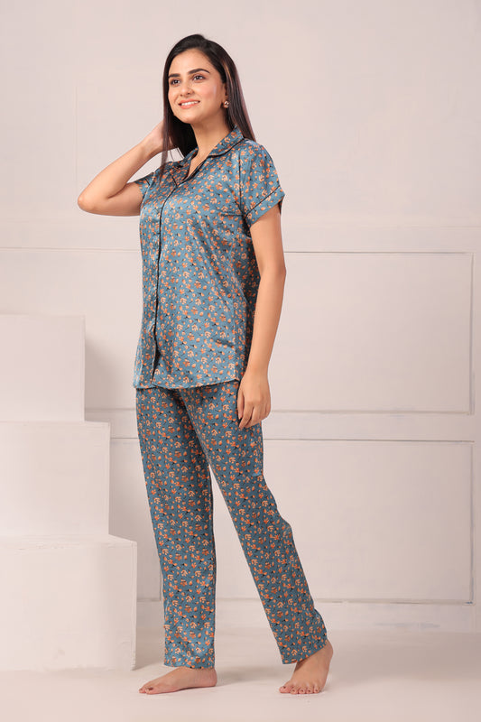 Women's Satin Night Suit