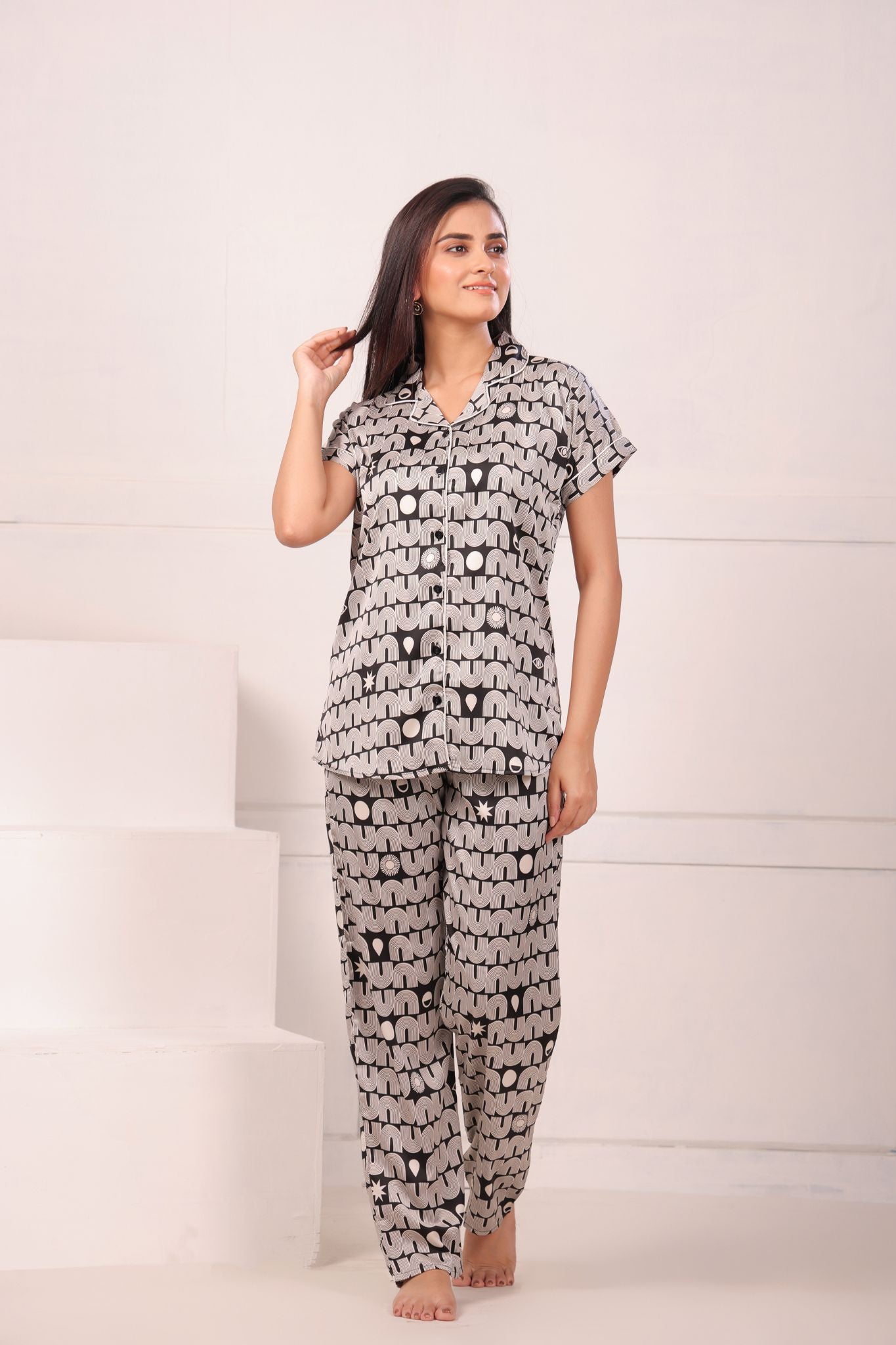Women's Satin Night Suit