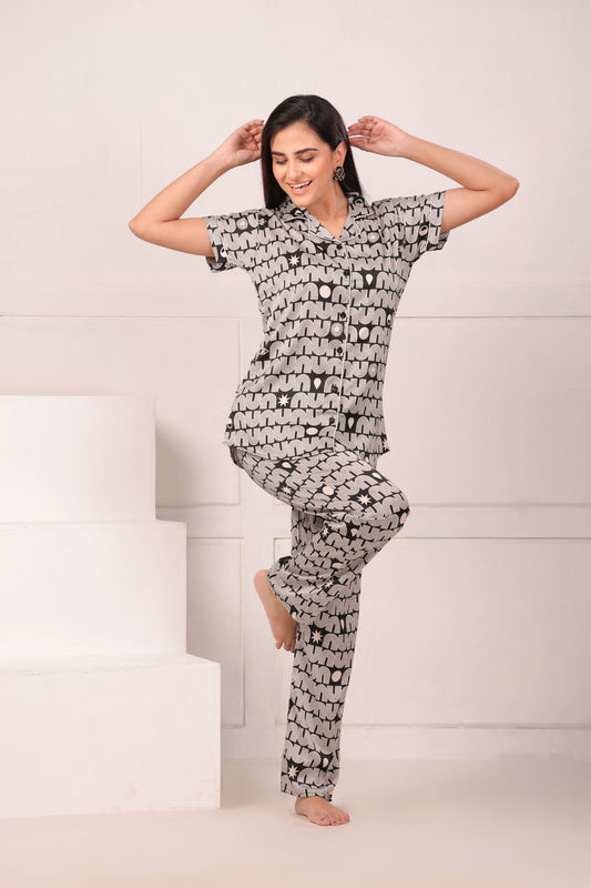 Women's Satin Night Suit