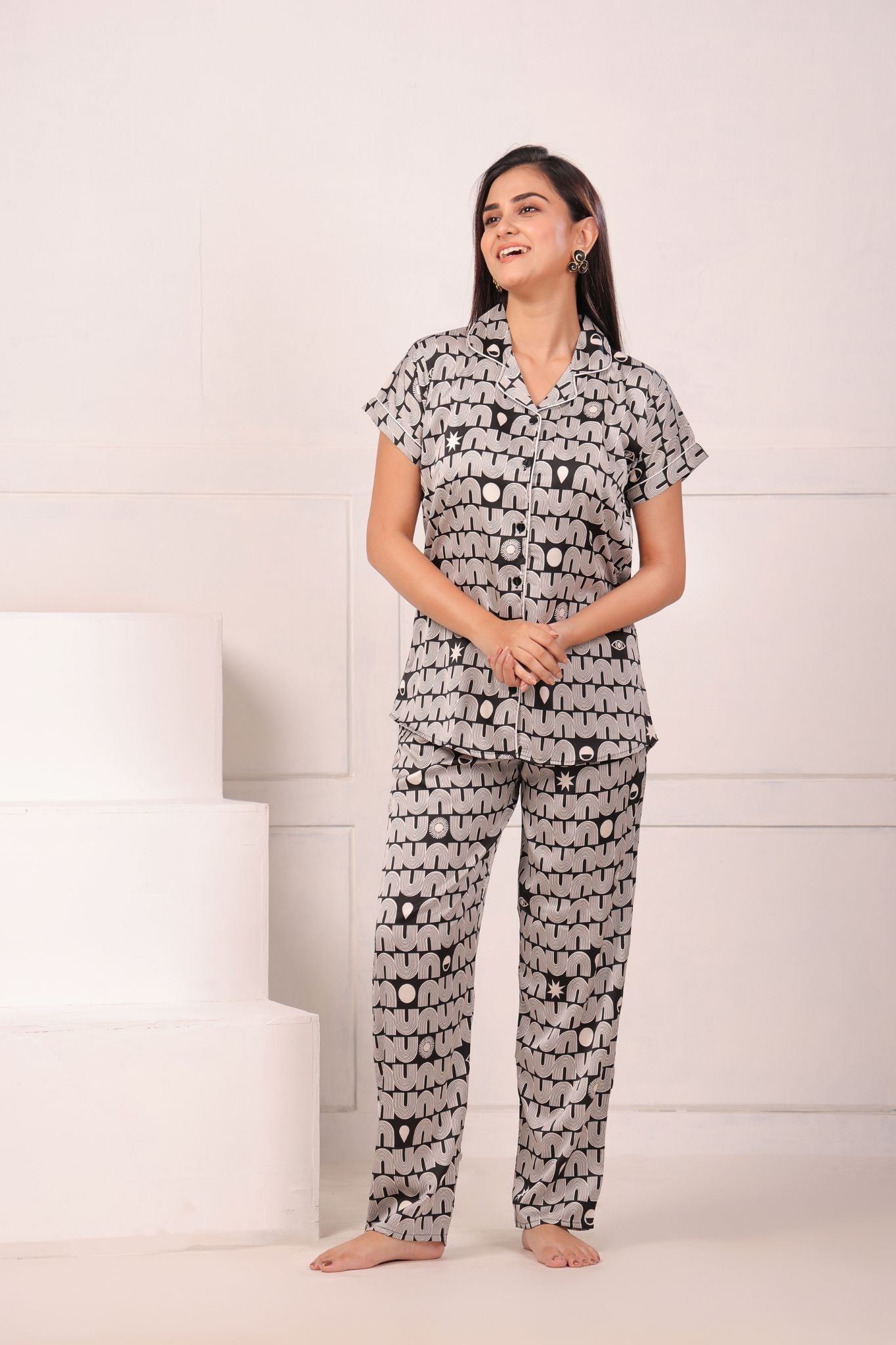 Women's Satin Night Suit