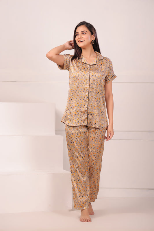 Women's Satin Night Suit
