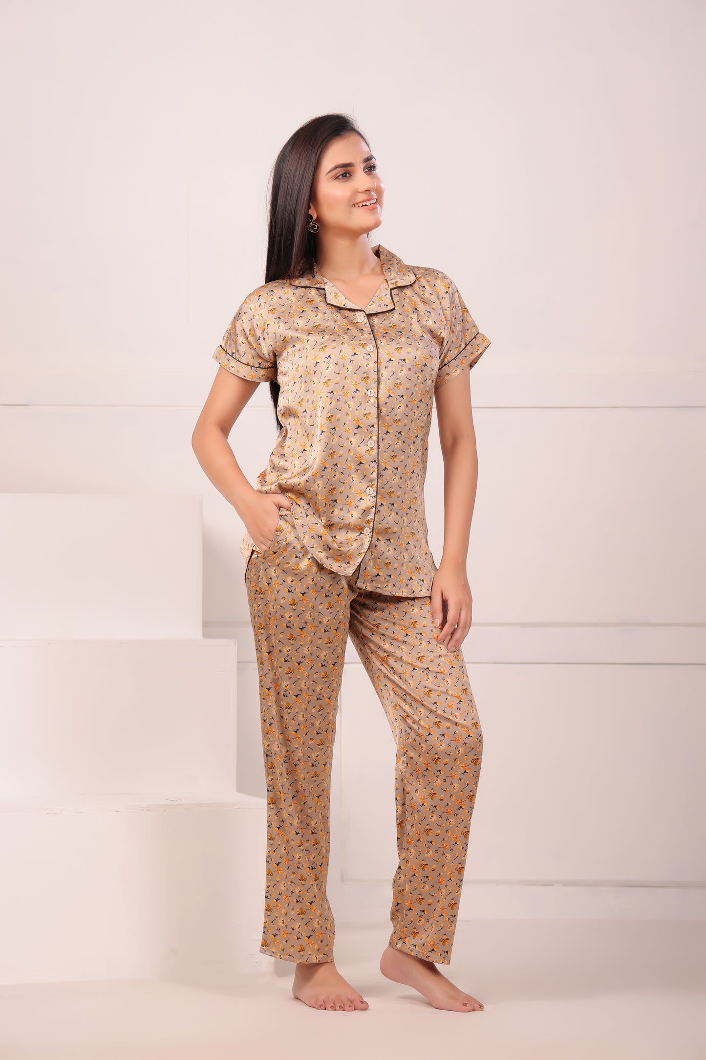 Women's Satin Night Suit
