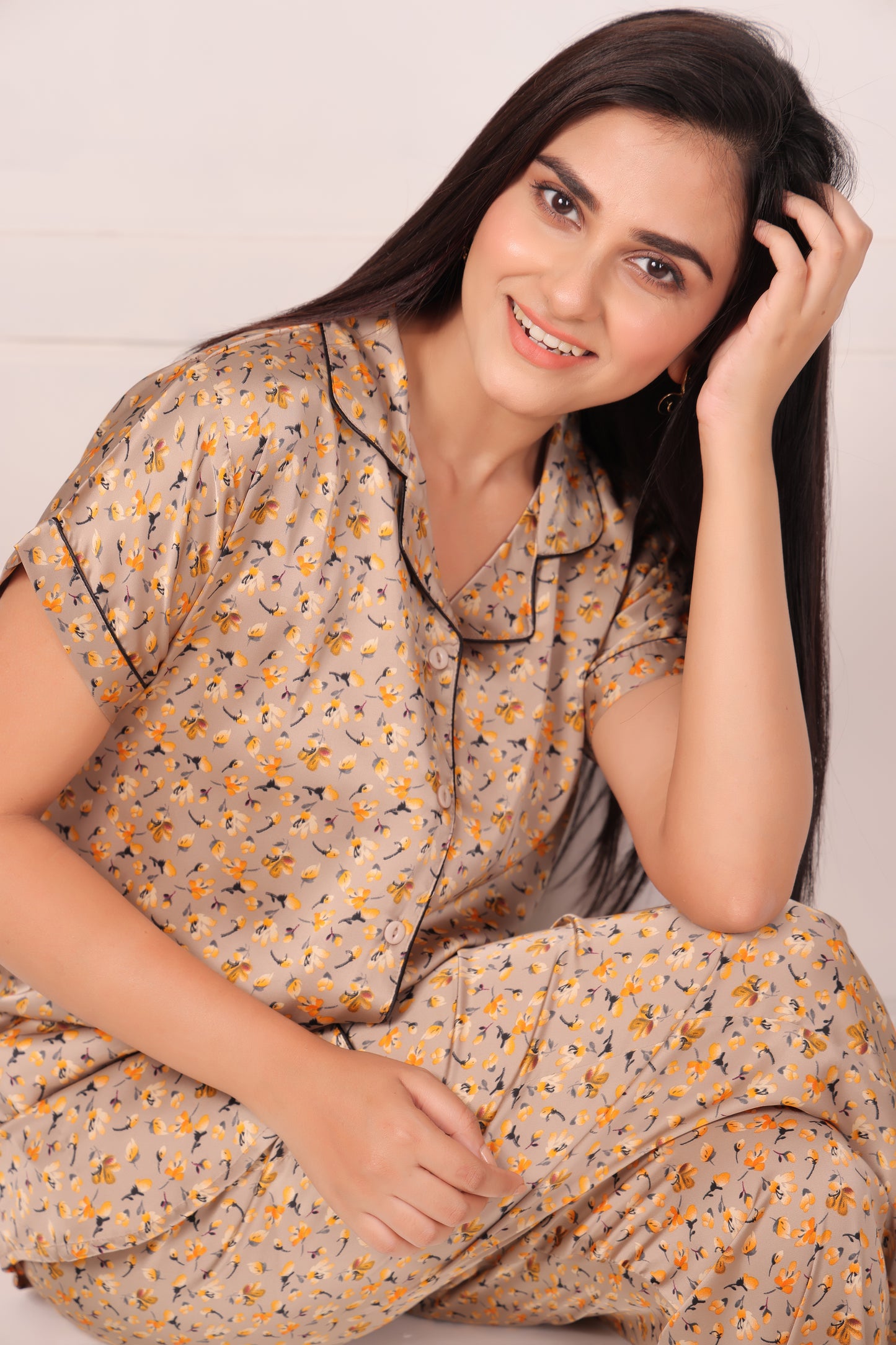Women's Satin Night Suit