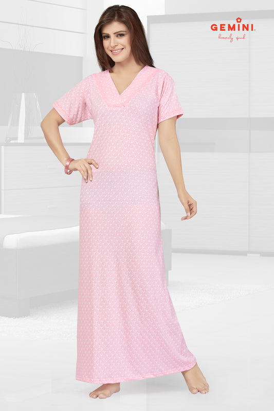 Full Nighty V Neck