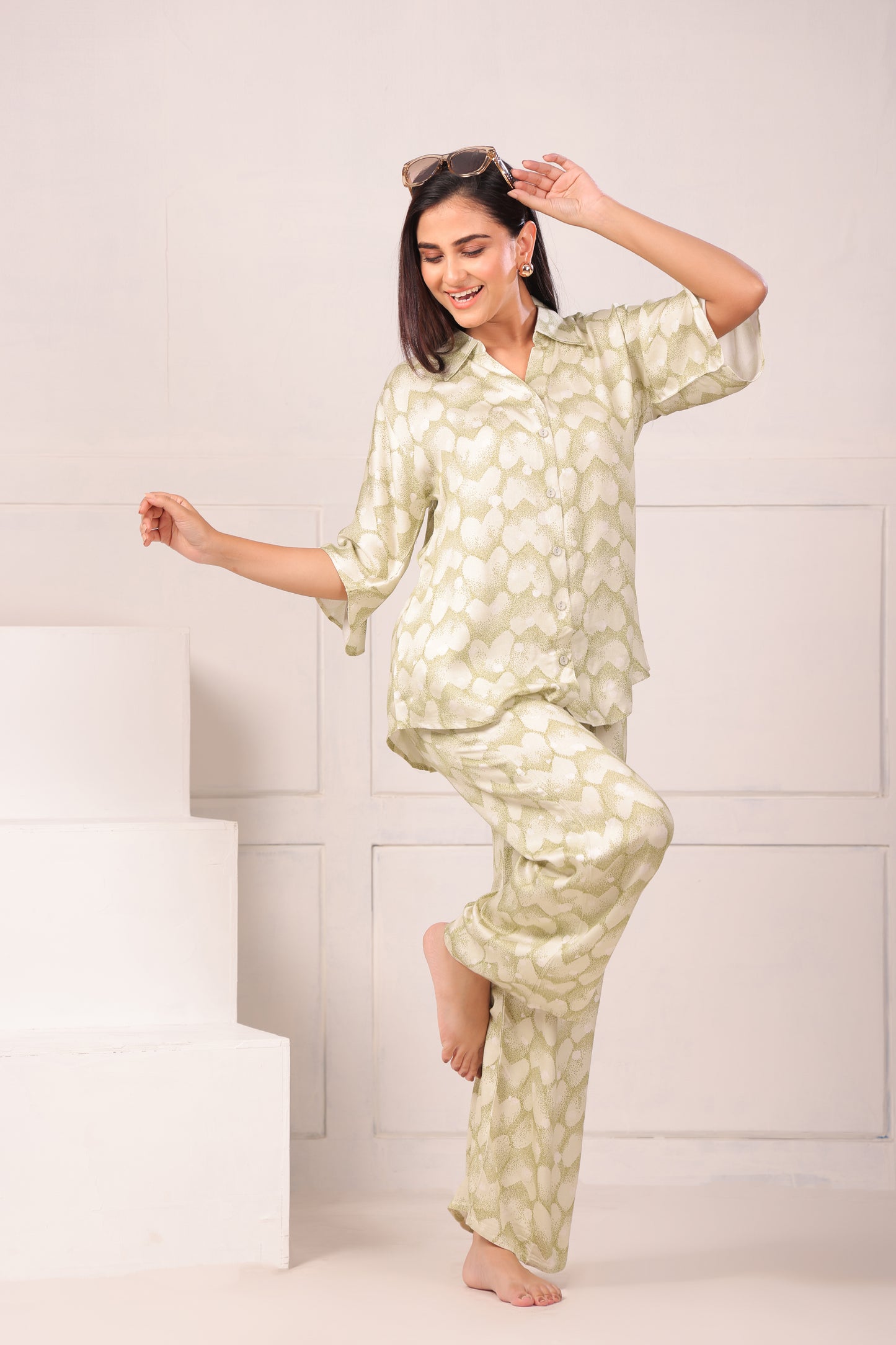 Light Green color Co-ord sets