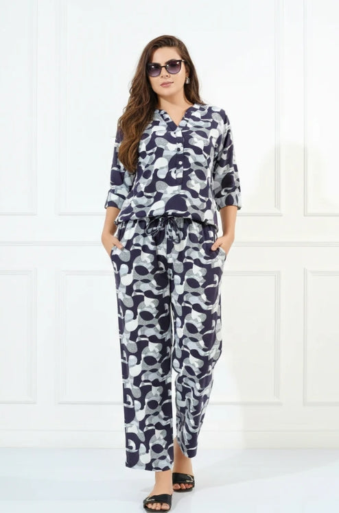 Printed Rayon Co-ord Sets