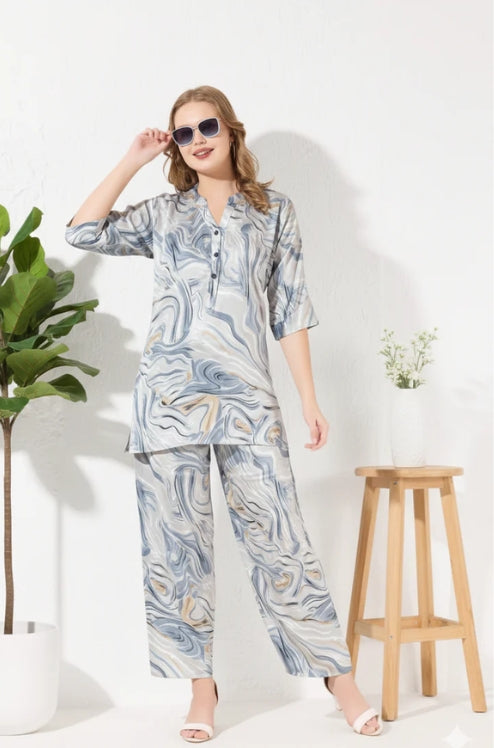 Modal Satin Co-ord Sets