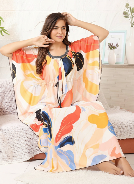 Modal Kaftan Nighty