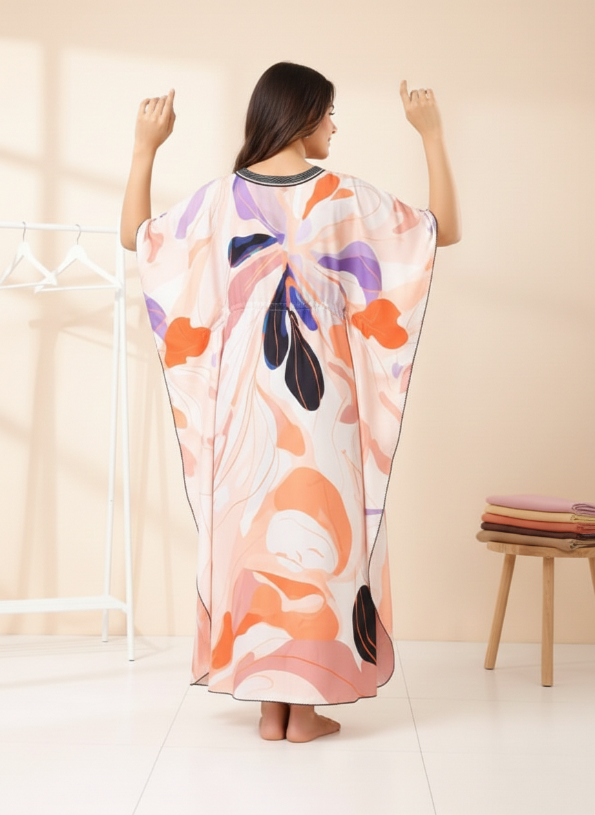 Modal Kaftan Nighty