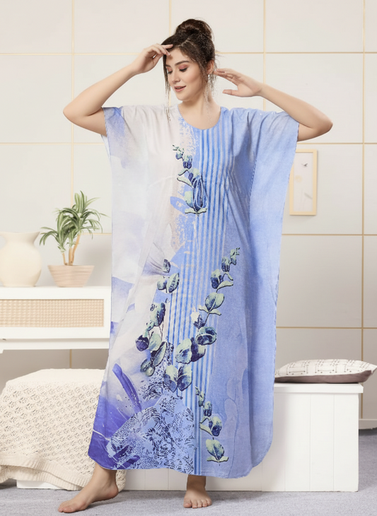 Rayon Kaftan Nighty