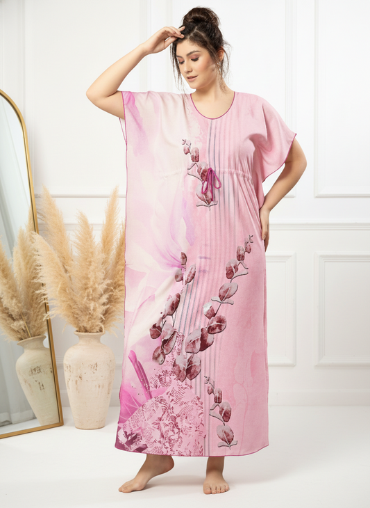 Rayon Kaftan Nighty
